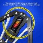 EAST MOUNT Twister Arm Exerciser with Counter Display-Adjustable 22-440lbs Hydraulic Power, Home Chest Expander, Shoulder Muscle Training Fitness Equipment, Arm Exercise Strengthener - Image 4