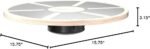 Amazon Basics Wood Wobble Balance Trainer Board - Image 6