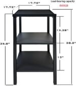 Black adjustable dumbbell rack. Multi-functional fitness equipment storage rack, storage and organization device for adjustable weight in home gym, with anti-slip base and anti-tip safety device - Image 6