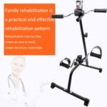 Pedal Exerciser Bike Hand Arm Leg and Knee Peddler Adjustable Fitness Equipment for Seniors, Elderly Home Pedal Exercise Bike for Total Body, with Gift Box & Monitor - Image 4
