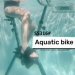 Latourreg Aquatic Fitness Equipment of 316L Stainless Steel Aquatic Bike In Swimming Pool Water Bike Fitness Equipment Underwater Bike for Exercise - Image 6