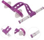 VANZACK Yoga Resistance Band Foot Pedal Puller Purple Tension Rope for Home Workouts Elastic Pedal Pulling for Abdomen and Leg Exercises Lightweight and Portable Fitness Equipment - Image 8
