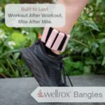 Weighted Bangles – Adjustable Ankle and Wrist Weights for Women & Men – Set of Ankle Weights 2 lbs (1 lb Each Wrist Weight) | Weighted Arm Bands for Pilates, Yoga, Running & Walking - Image 6