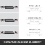 Twister Arm Trainer,30-120lb Adjustable Arm Chest Exerciser with 4 Resistance Springs for Men & Women,Detachable Power-Twist Home Fitness Equipment,Used to Enhance Upper Body Muscle Strength - Image 5