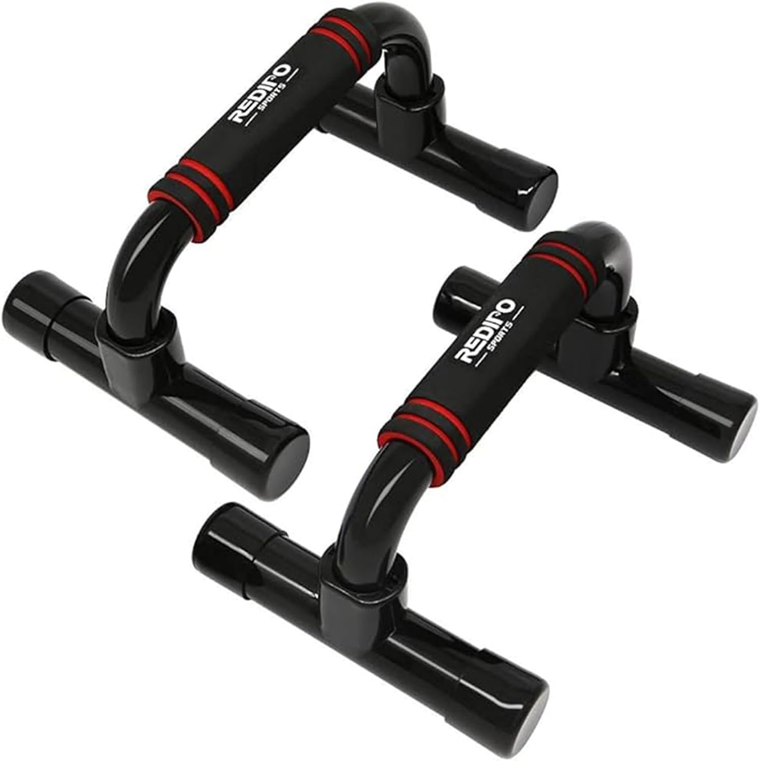 618LkMj-Y9L._AC_SL1500_.jpg Push Up Bars Strength Training - Workout Stands With Ergonomic Push-up Bracket Board with Non-Slip Sturdy Structure Portable for Home Fitness Training, Push Up Stands Handle for Floor Workouts - Image 1