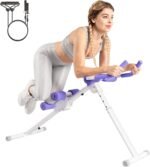 Home Gym Systems Ab Machine, Ab Workout Equipment, Adjustable Ab Trainer Machine for Abs Workout at Home Gym, Foldable, Knee Protection, Abdominal Trainer for Stomach - Image 9