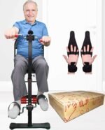 Pedal Exerciser Bike Hand Arm Leg and Knee Peddler Adjustable Fitness Equipment for Seniors, Elderly Home Dual Pedal Exercise Bike for Total Body - Great Gift for Elderly Rehab - Image 7