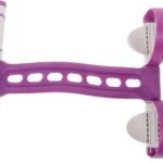 VANZACK Yoga Resistance Band Foot Pedal Puller Purple Tension Rope for Home Workouts Elastic Pedal Pulling for Abdomen and Leg Exercises Lightweight and Portable Fitness Equipment
