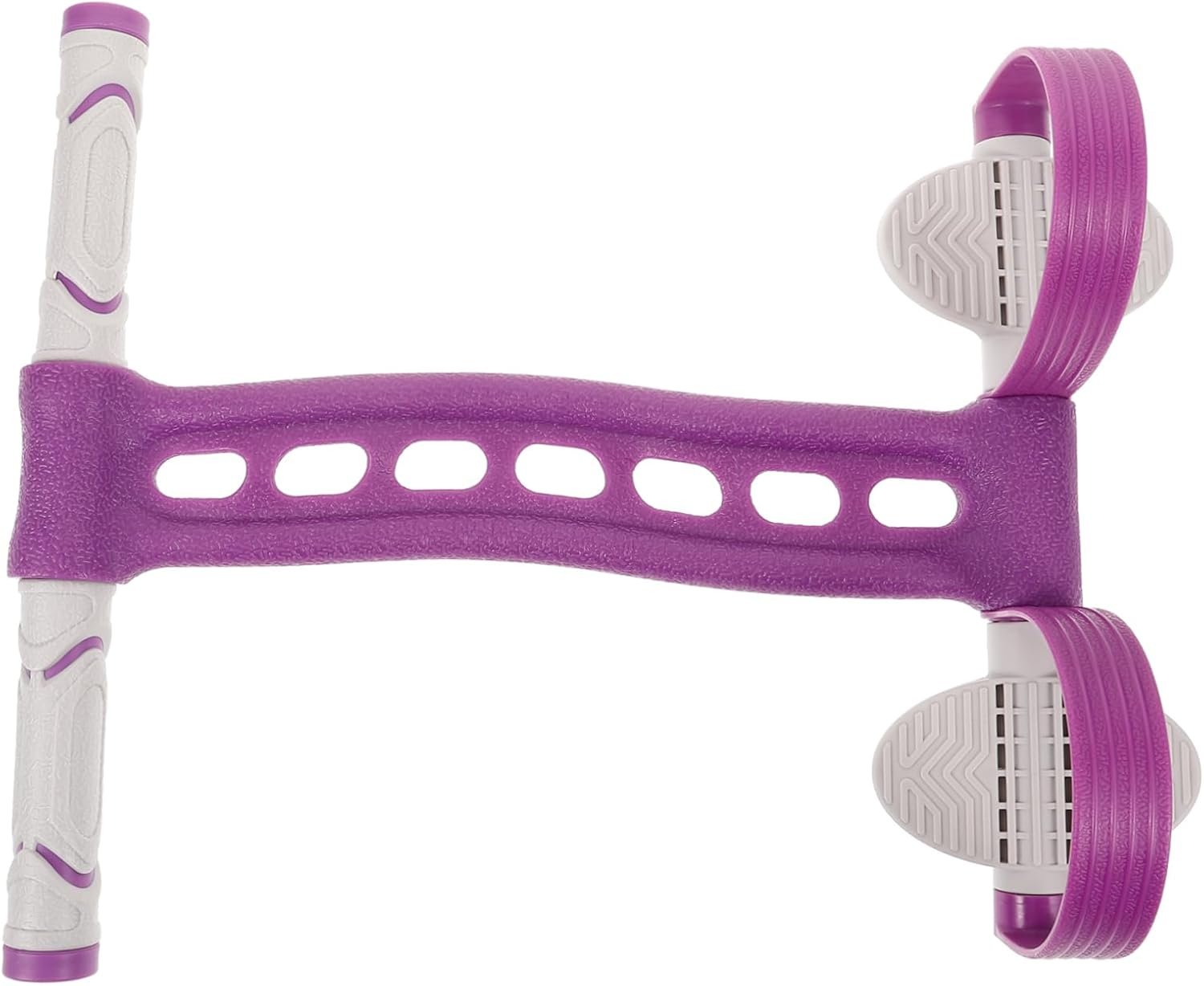 61H9trUT0eL._AC_SL1500_.jpg VANZACK Yoga Resistance Band Foot Pedal Puller Purple Tension Rope for Home Workouts Elastic Pedal Pulling for Abdomen and Leg Exercises Lightweight and Portable Fitness Equipment - Image 1
