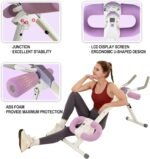 Ab Workout Equipment Abdominal Trainer, Adjustable Ab Machine at Home Gym, Foldable Abdominal Exercise Machine, Core & Ab Trainer Machine for Stomach Workout with LCD Monitor - Image 5