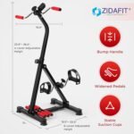Adjustable Pedal Exerciser Bike for Seniors - Hand Arm Leg and Knee Therapy, Stroke Recovery, Portable Fitness Equipment for Total Body Workout - Great Gift for Elderly Rehab - Image 2
