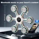 Music Boxing Machine, Smart Music Boxing Machine with Bluetooth, Home Wall-Mounted Training Gear, Boxing Training Punching Equipment with Gloves, Fitness and Reflex Improvement1 - Image 3