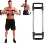 Push Down Bar Machine - Chest Expander at Home Workout Equipment, Arm Exerciser - Portable Spring Resistance Exercise Gym Kit for Home, Travel or Outdoors