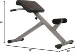 Sunny Health & Fitness Foldable Hyperextension Roman Chair w/Back Extension, Home Gym Sit Up Bench for Glute & Ab Workouts, Optional Adjustment Incline & Multi-Function Heavy-Duty Exercise Equipment - Image 13