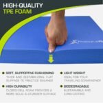 ProsourceFit Exercise Balance Pad – Large Cushioned Non-Slip Foam Mat & Knee Pad for Fitness, Stability Training, Physical Therapy, Yoga 18.75"x15" - Image 4