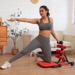 Total Foldable Ab Machine, Sit Up Bench, Abs Trainer Exerciser Equipment,Abdominal Portable Workout Crunch Core Fitness for Women Home Gym Systems. - Image 4