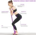 21 Fitness Resistance Bands-8 Tube Pedal Ankle Puller 2025 Upgrade Stretch Bands for Exercise Sit Up Exercise Equipment AB Training Auxiliary Device Workout Equipment for Women Men - Image 2