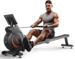 YOSUDA Magnetic/Water Rowing Machine 350 LB Weight Capacity - Rower Machine for Home Use with Bluetooth, App Supported, Tablet Holder and Comfortable Seat Cushion