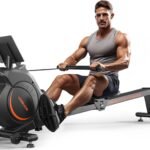 YOSUDA Magnetic/Water Rowing Machine 350 LB Weight Capacity - Rower Machine for Home Use with Bluetooth, App Supported, Tablet Holder and Comfortable Seat Cushion