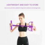 21 Fitness Resistance Bands-8 Tube Pedal Ankle Puller 2025 Upgrade Stretch Bands for Exercise Sit Up Exercise Equipment AB Training Auxiliary Device Workout Equipment for Women Men - Image 6