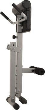Sunny Health & Fitness Foldable Hyperextension Roman Chair w/Back Extension, Home Gym Sit Up Bench for Glute & Ab Workouts, Optional Adjustment Incline & Multi-Function Heavy-Duty Exercise Equipment - Image 10