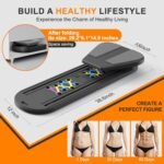 Pilates Board,Multifunctional Rebound Abdominal Board,Foldable Pilates Reformer Set, Ab Core Trainer Machine,Ab Exercise Board,Abs Workout Equipment for Women Home Gym Equipment - Image 7