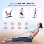 Professional Pilates Reformer Board - Foldable Home and Studio Pilates Equipment for Full Body Workout, Unisex | Portable Gym Equipment for Core Strength and Pilates Training - Image 4