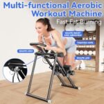 Stair Stepper & Ab Machine by SEWD, 2-in-1 Cardio Workout Equipment with Adjustable Handlebar & Large Pedals, 90% Pre-Assembled Fitness Equipment, Quickly Switch from Stepper to Abdominal Machine - Image 5