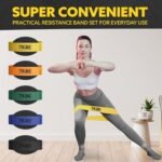 Fabric Resistance Bands for Working Out - Booty Bands for Women and Men - Exercise Bands Resistance Bands Set - Workout Bands Resistance Bands for Legs - Fitness Bands - Image 7
