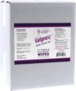 Wipex Natural Fitness Equipment Wipes, 75ct Lavender & Vinegar Cleaner, Gym Wipe for Equipment, Bulk Size for Everyday Use, 75 Count (Pack of 4) - Image 8