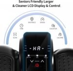 Under Desk Elliptical Exercise Machine with Remote Control & 12 Speeds, Quiet Elliptical Machine for Home Use, Ellipse Leg Exerciser as Seen on TV, Electric Leg Exerciser While Sitting for Seniors - Image 5