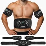 ABS Stimulator, Effective Muscle Stimulator for Abdomen, Ab Stimulator Muscle Toner, Abdominal Toning Belt, Ab Machine Fitness Equipment for Men and Women