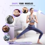 Professional Pilates Reformer Board - Foldable Home and Studio Pilates Equipment for Full Body Workout, Unisex | Portable Gym Equipment for Core Strength and Pilates Training - Image 5
