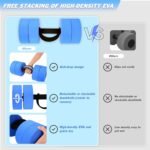 Hikeen 6-Piece Water Aerobics Pool Exercise Equipment, Aqua Aerobics Equipment Set,Includes High Density Water Dumbbell Aqua Belt and Ankle Weights for Aquatic Therapy,Pool Fitness - Image 5