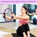 Pilates Ring Set Exercise Equipment with Exercise Bands Resistance Bands Set, Pilates Ball, Sliding Disks – Workout Equipment Home Gym Includes Complete Fitness Poster - Image 2