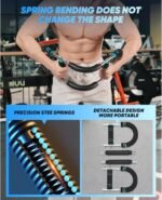 Saker Twister Arm Trainer, 40-100lb Adjustable Chest Workout Equipment Power Twist Arm Trainer, Forearm Strengthener, Portable Spring Resistance for Home Fitness - Image 7