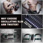 Twister Arm Trainer,Arm Trainer for Man,40-100lb Adjustable Arm Trainer with Chest Workout Equipment for Home Gym,Portable Home Fitness Equipment - Image 2