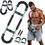 Twister Arm Trainer, Power Arm Trainer for Men, 60-100lb Chest Workout Equipment, Chest Trainer for Men, Shoulder Muscle Training, Fitness Equipment