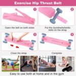 Pilates Ring Essentials Kit for Women, Workout Equipment Set for Home with 12'' Magic Circle, Mini Ball, Resistance Bands, Hip Thrust Belt, Accessories, Pilates Set for Legs Arms and Thighs - Image 5