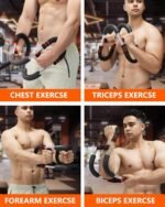 Twister Arm Trainer, Adjustable Resistance Spring Workout Bar for Chest, Arms, Shoulders and Forearms Muscle Training, Portable Home Fitness Equipment, Upper Body Strength Trainer - Image 3