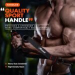 HPYGN Exercise Handle, Replacement Fitness Equipment for Pilates, Yoga, Strength Trainer, Pull Down Home Gym Red, Grey, Blue Working Out Handle - Image 8