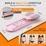Pilates Board,Pilates Reformer Sets, Multifunctional Abdominal Pilates Board for Home Workout Equipment, Portable Foldable Ab Board Trainer Pilates Exercise Machine, Pilates Reformer Board for Women - Image 7