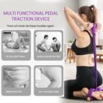 21 Fitness Resistance Bands-8 Tube Pedal Ankle Puller 2025 Upgrade Stretch Bands for Exercise Sit Up Exercise Equipment AB Training Auxiliary Device Workout Equipment for Women Men - Image 4