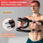 Twister Arm Trainer,30-120lb Adjustable Arm Chest Exerciser with 4 Resistance Springs for Men & Women,Detachable Power-Twist Home Fitness Equipment,Used to Enhance Upper Body Muscle Strength - Image 7