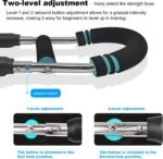 Twister Arm Trainer, Adjustable Twister Arm Chest Exerciser with 4 Spring & Training Poster for Men & Women, Detachable Power Twister Home Fitness Equipment for Enhancing Upper Body Muscle - Image 8