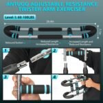 Twister Arm Trainer, Power Arm Trainer for Men, 60-100lb Chest Workout Equipment, Chest Trainer for Men, Shoulder Muscle Training, Fitness Equipment - Image 5