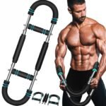 Twister Arm Trainer,Arm Trainer for Man,40-100lb Adjustable Arm Trainer with Chest Workout Equipment for Home Gym,Portable Home Fitness Equipment