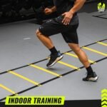 Teenitor Agility Ladder Speed Ladder Training Ladder for Soccer, Speed, Football Fitness Feet Training Carry Bag Agility Training Equipment 13 rungs, 23 feet - Image 6