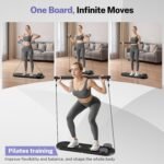 Pilates Board, Foldable Pilates Reformer Equipment with Timer, 7-in-1 Multi-Purpose Portable Pilates Reformer Machine Home Pilates Kit for Home Workout, Fitness, Exercise, Abs, Core Equipment - Image 4
