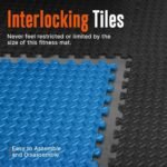Thick Puzzle Exercise Mat Foam Interlocking Tiles Protect Floors from Gym Equipment Exercise, Durable Non-Skid Texture, Kid Baby Family Safe Easy to Assemble - Image 4